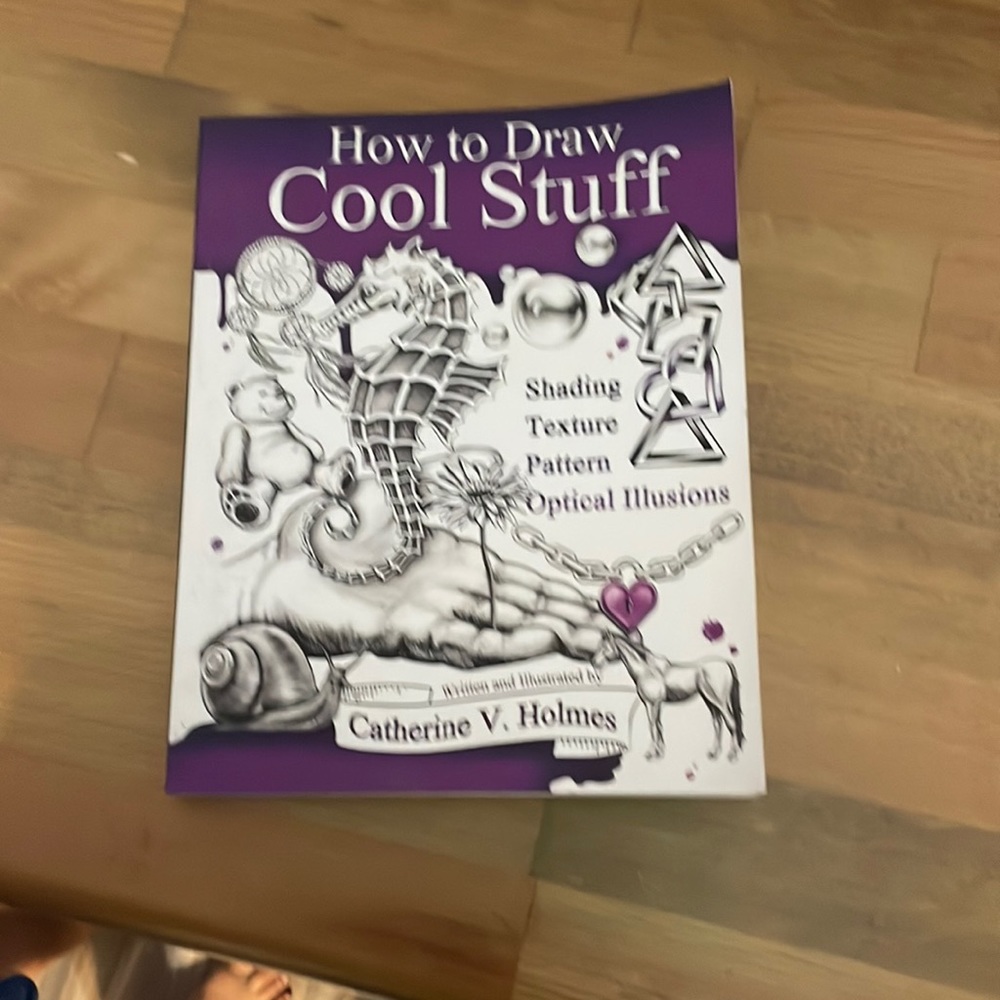 How to draw cool stuff set, two books
